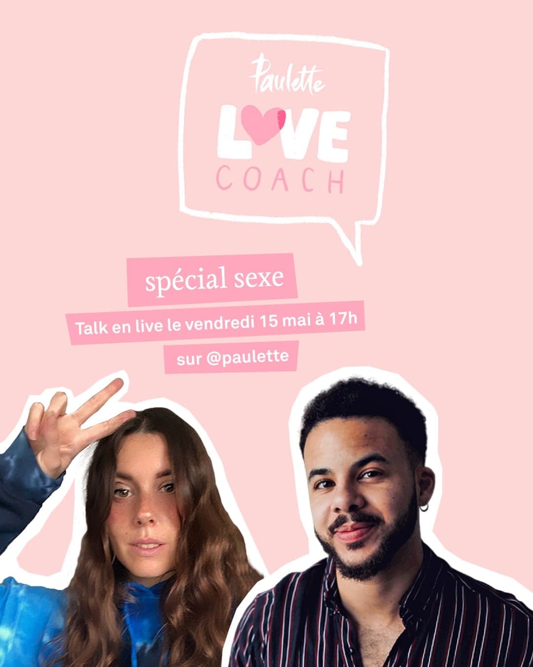 TALK EN LIVE - PAULETTE LOVE COACH SPÉCIAL SEXE - PAUL.E Magazine