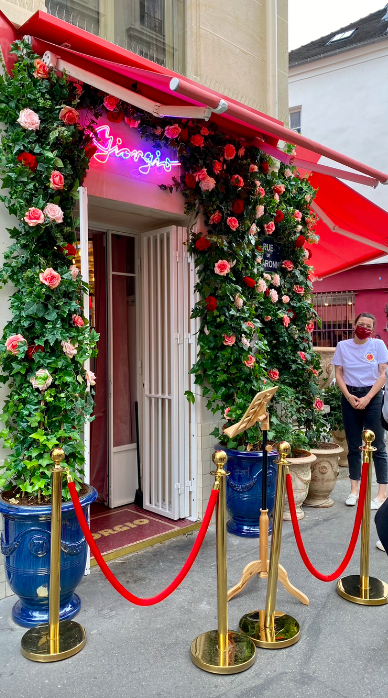 Entrée du restaurant Giorgio