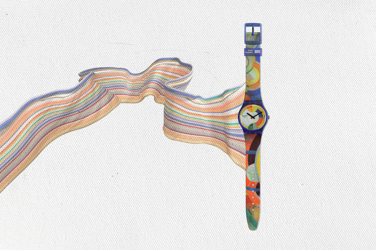 Carousel by Robert Delaunay modèle Swatch