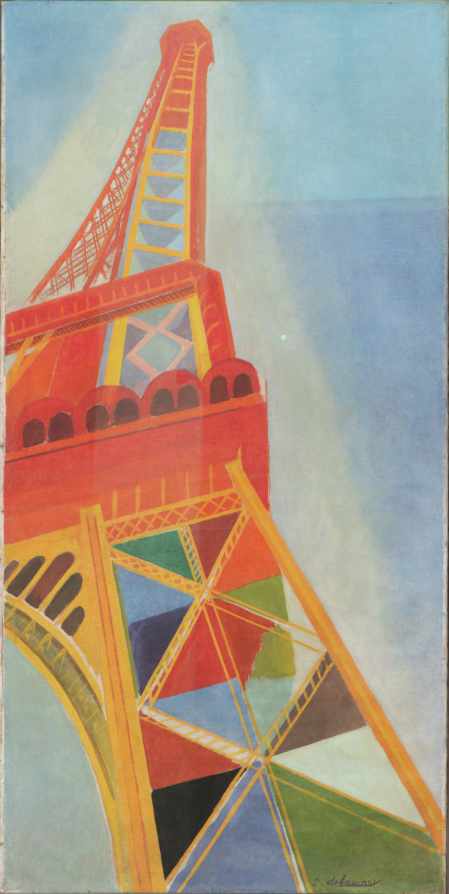 Eiffel Tower by Robert Delaunay, oeuvre d'art