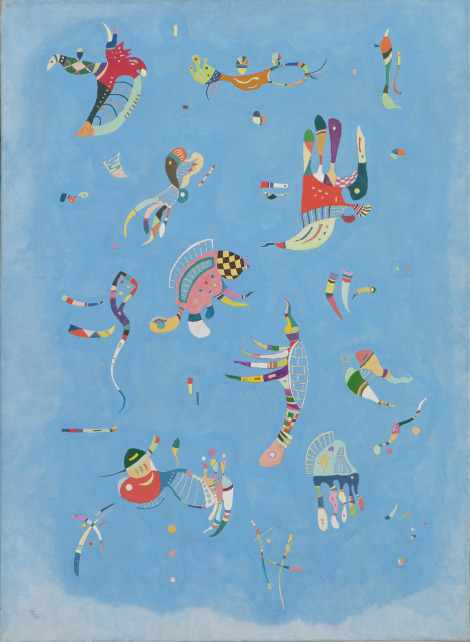 Blue Sky by Vassily Kandinsky oeuvre